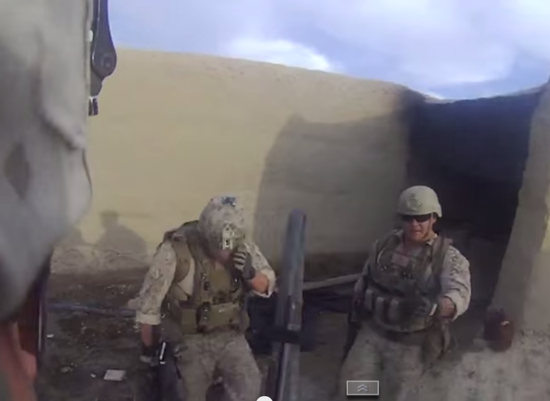 Marine Survives Headshot from Afghan Sniper