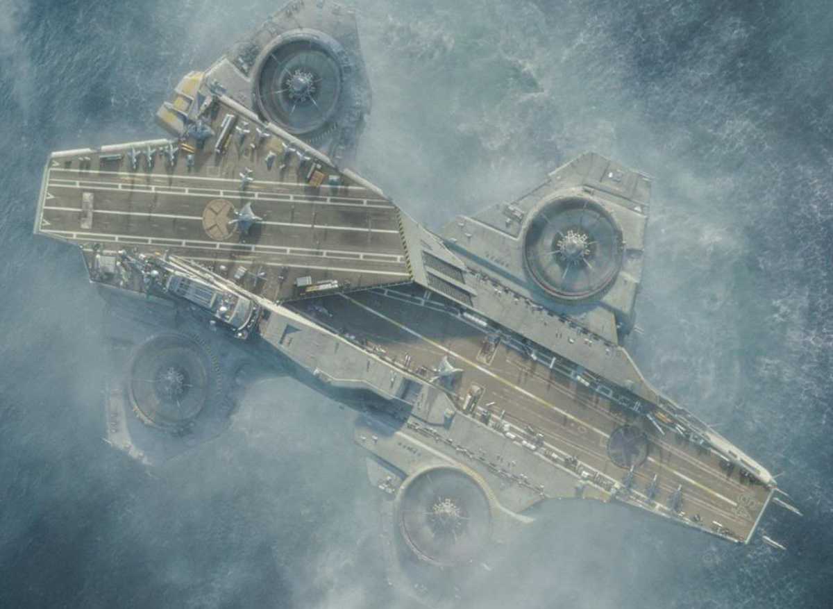 AWESOME: Drone Plane Takes off from Drone Helicarrier!
