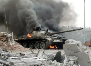 Free-Syrian-Army-Ambushes-Syrian-Tanks
