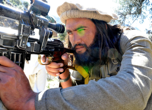 CLOSE CALL: Sniper Hits US Position, Barely Misses Troops