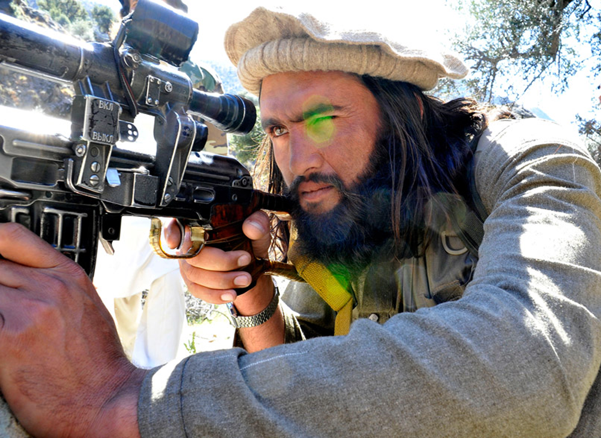 CLOSE CALL: Sniper Hits US Position, Barely Misses Troops