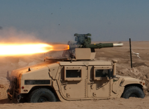 TOW Missile Decimates Russian Made T-72 Tank