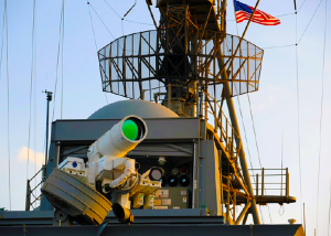 Navy's USS Ponce Uses New Laser Beam to Destroy Stuff