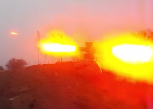 Pro-Russian Fighters’ Kornet Anti Tank Missile Misfires