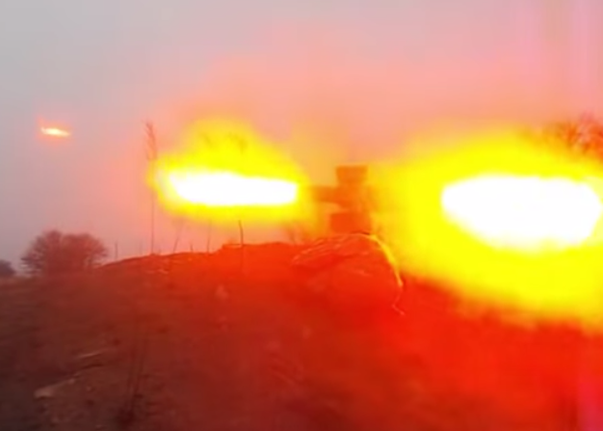 OOPS! Pro-Russian Fighter’s Kornet Anti Tank Missile Misfires
